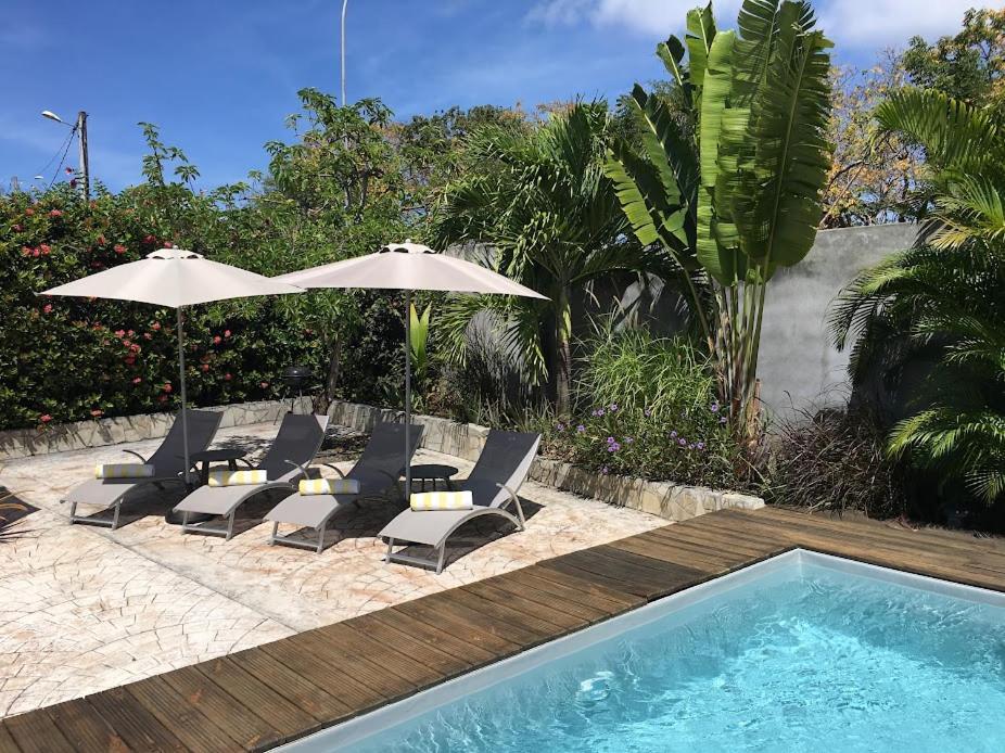 Villa Avec Piscine Privee Saint-Francois  Exterior foto